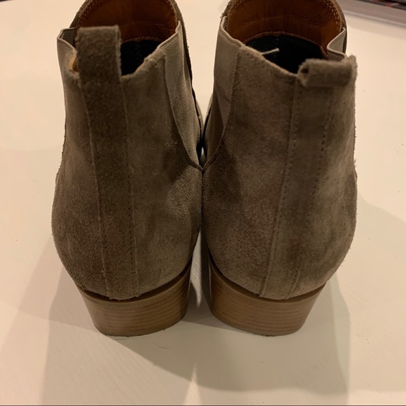 Aquatalia Tan Suede Booties - Picture 9 of 10